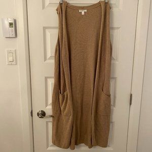 RW-CO beige sleeveless jacket